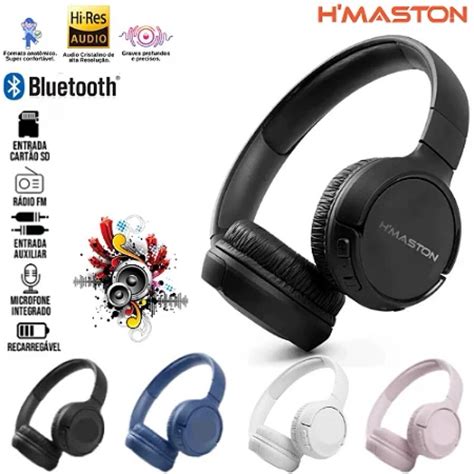 Fone de Ouvido Bluetooth HMaston Sem Fio Cancelamento de Ruído