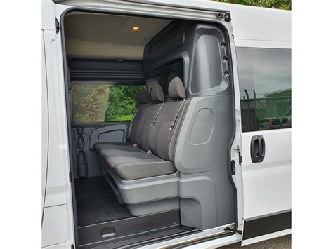 New Fiat Ducato Crew Van Lh L H Lwb Free Uk Delivery Van