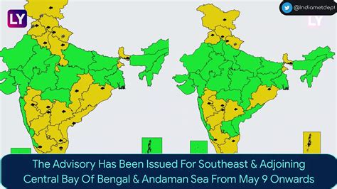 Cyclone Mocha Cyclonic Circulation Over Bay Of Bengal Likely To