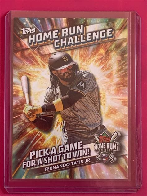 2024 Topps Series 1 Fernando Tatis Jr Home Run Challenge HRC 21