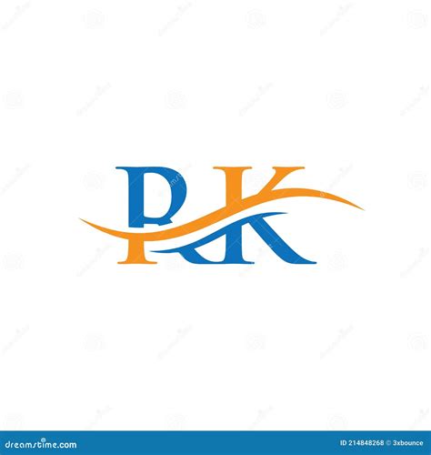 Modern Rk Logo Design For Business And Company Identity Creative Rk