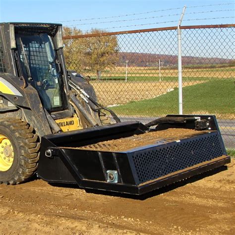 Skid Steer Rock Rake Attachment by Rockaway - Skid Steers Direct