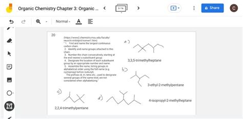 Solved Give Iupac Names For The Following Alkanes And Convert Each Drawing Into A Skeletal