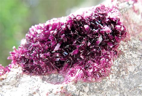 Erythrite Crystal Cluster on Matrix Bou Azzer, Morocco