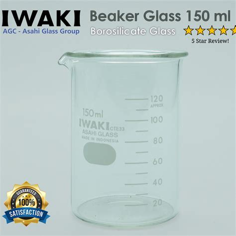 Jual Iwaki Pyrex Beaker Glass Low Form Gelas Kimia Gelas Takar Ml