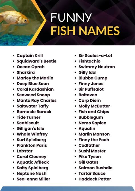 371+ Funny Fish Names + Generators [2024]