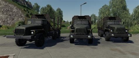 Fs Ural Timber Truck V Maz Kamaz Gaz Mod F R