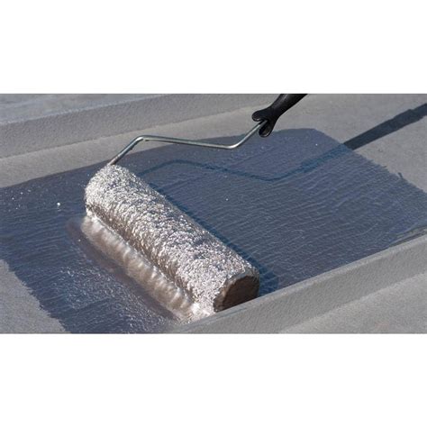 5 Gal 7 Year Fibered Aluminum Reflective Roof Coating Rust Oleum