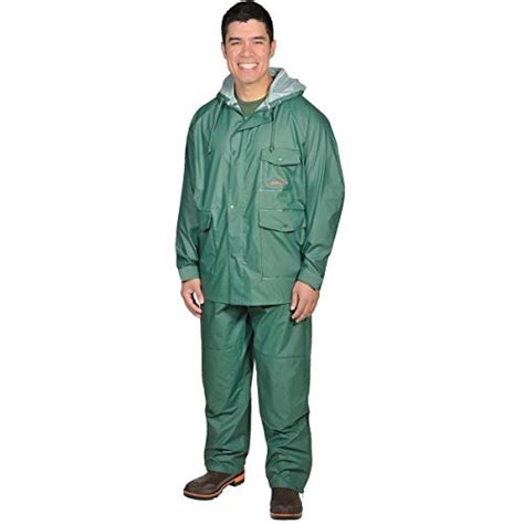 Sugar River By Gemplers Pvc On Nylon Rain Jacket And Pants Size Medium