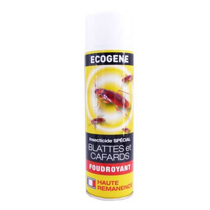 Ecogene Insecticide Foudroyant Sp Cial Blattes Cafards Ml