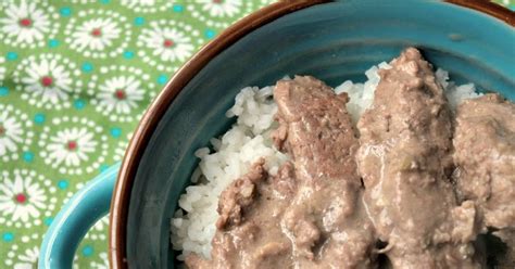 Cube Steak Crock Pot Cream Mushroom Soup Recipes Yummly