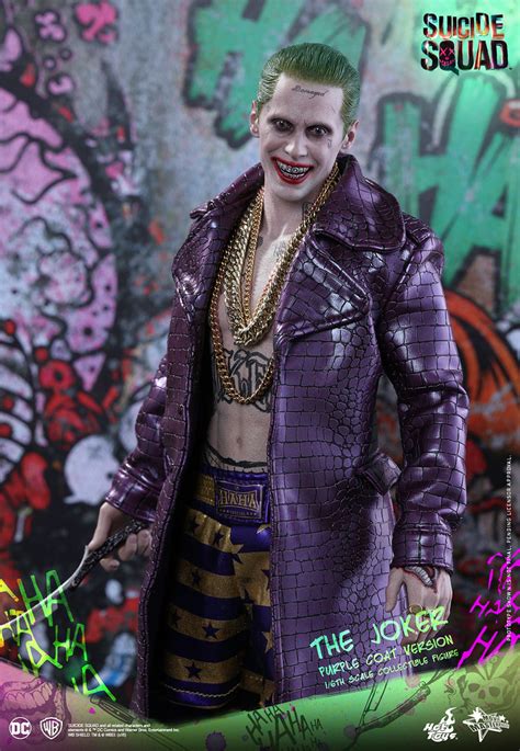 Hot Toys MMS382 自殺突擊隊紫色大衣小丑The Joker Purple Coat Ver 1 6 比例人偶作品