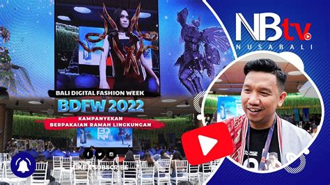 Bali Digital Fashion Week Kampanyekan Berpakaian Ramah Lingkungan