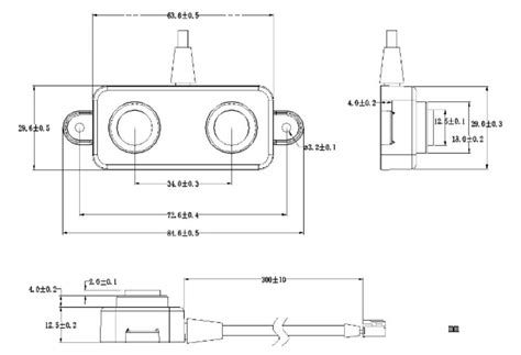 Taidacent Waterproof Ultra Precision Ultrasonic Sensor Presence And