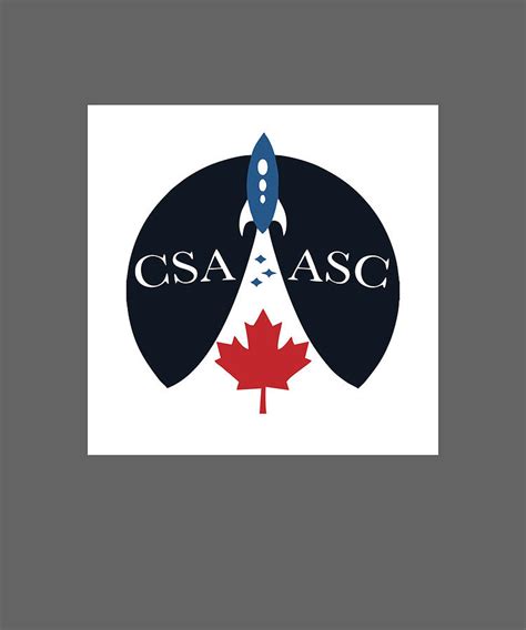 Best Seller Canada Space Agency Logo Merchandise Painting By Will