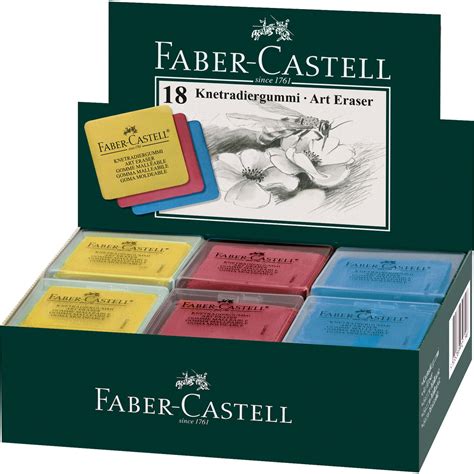 Faber Castell Gumka Artystyczna Chlebowa Mix Kolor W Faber Castell