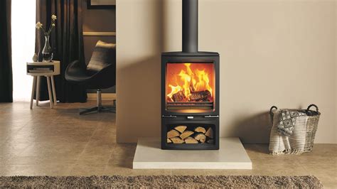 Stovax Vogue Medium Wood Multifuel Continental Fireplaces