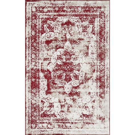 Mistana™ Brandt Performance Burgundy Rug And Reviews Wayfair