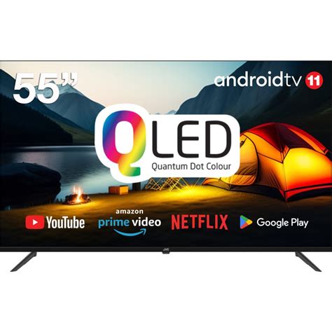 Jvc K Ultra Hd Qled Metal Frame Edgeless Android Tv Lt Nq A