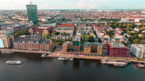 Berlin Von Oben Coca Cola Hausund Das Hotel Hotel Nhow Berlin An Der