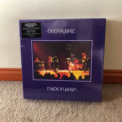 Fs Deep Purple Made In Japan 9lp 180g Box Set ﻿ Vinyl Cd And Blu Ray