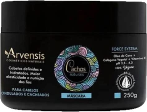 Kit Arvensis Cosméticos Naturais Cachos Naturais Ondulados e Cacheados