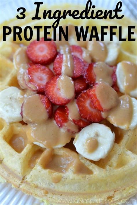 These Light And Fluffy Low Carb Protein Waffles Make The Perfect