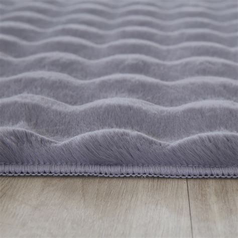 Unique Velvety Grey Floor Mats for Living Room, Bedroom, Kids Room ...