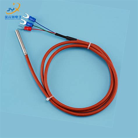 Industrial 650mm Stainless Steel Pt100 Pt1000 Rtd Pt 100 Temperature Sensor J 374 China Pt