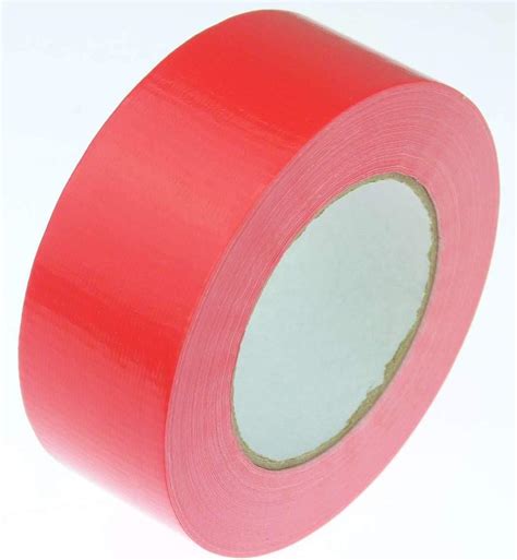 1 Rolle Klebeband Gewebeband Panzerband Panzertape 50m X 48mm Rot