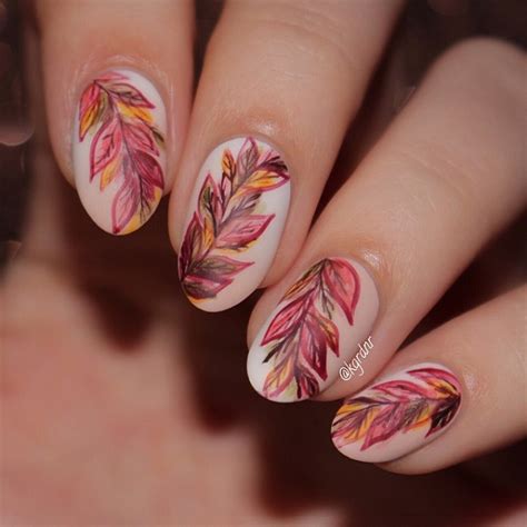 Leaf Nail Art Ideas Nenuno Creative