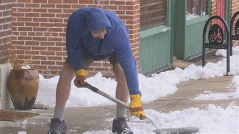 Doctors Say Snow Shoveling Increases Risk Of Heart Attack