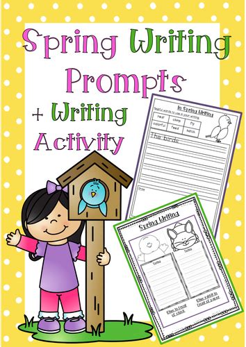 Free Spring Writing Prompts For Kindergarten Story Starters Creative Ideas And More Atelier