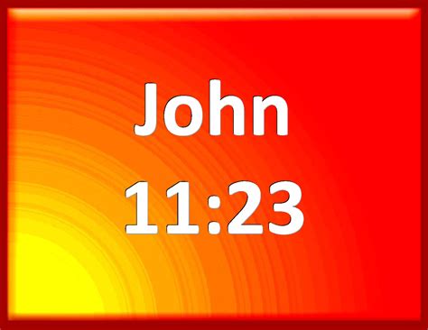 John 11 23 Jesus Said To Her Your Brother Shall Rise Again