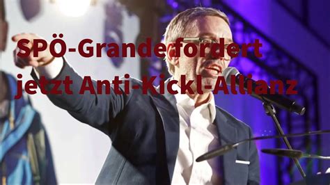 SPÖ Grande fordert jetzt Anti Kickl Allianz YouTube