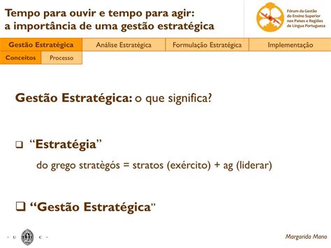 Ppt “tempo Para Ouvir E Tempo Para Agir A Importância De Uma Gestão