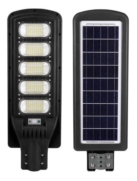 Lampara Solar Led W Lamparas De Calle Suburbana Meses Sin Intereses