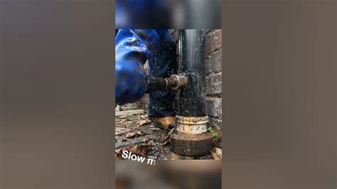 Slow Mo Gush 💩💩💩 Beauuuuutiful Satisfying Blockeddrain Drainunblocking Slowmo Youtube