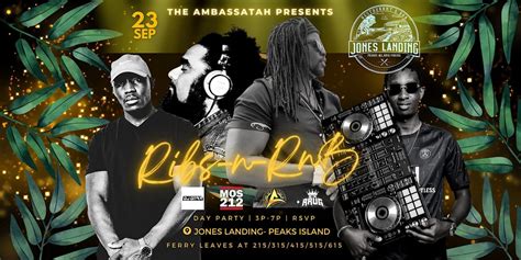 Ribs N Rnb Day Party At Peaks At Jones Landing Portland Old Port