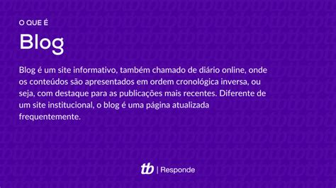 O Que é Blog