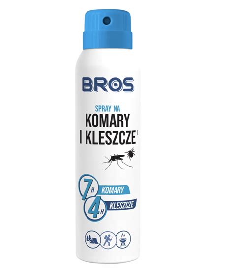 Bros 15 DEET Spray Na Komary I Kleszcze 90 Ml Przeciw Owadom