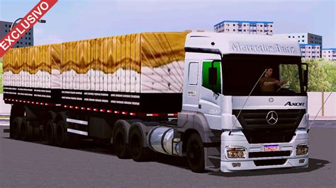 Skin Mb Axor Prata Qualificado Exclusivo Skins Games Truck