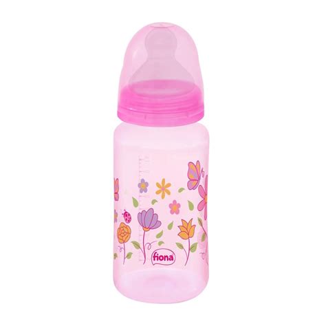 Mamadeira Desenho Rosa - Mamadeira Desenhos Silicone Rosa 300ml - Fiona - Fitarvida - Farmácia ...