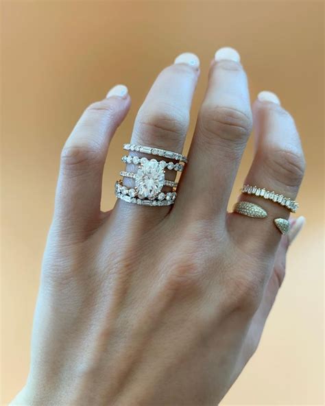 Stackable Rings Wedding Set