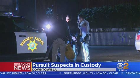 2 Suspects Wanted In Smash And Grab Burglary Arrested In Downtown La