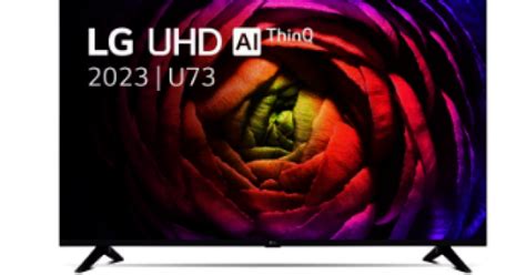 LG 43-inch UR73 Series UHD 4K Smart TV