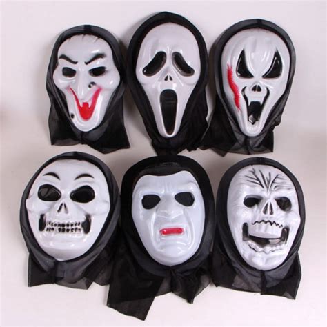 2pcs Scary movie ghost face Costume Mask, Hobbies & Toys, Toys & Games on Carousell