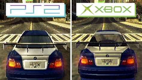 Need For Speed Most Wanted 2005 Ps2 Vs Xbox Is There A Big