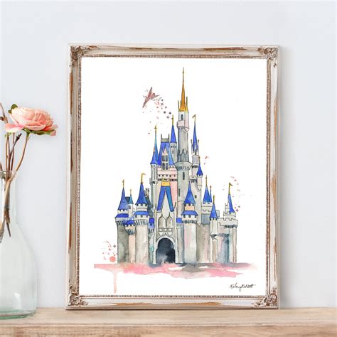 Disney Castle Art Prints