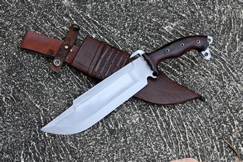 10 Inches Long Blade Predator Bowie Hand Forged Bowie Knife Fixed Blade Knife Hunting And